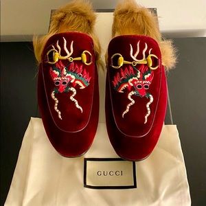 Gucci Princetown flats